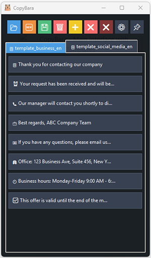CopyBara - Main Interface with Templates